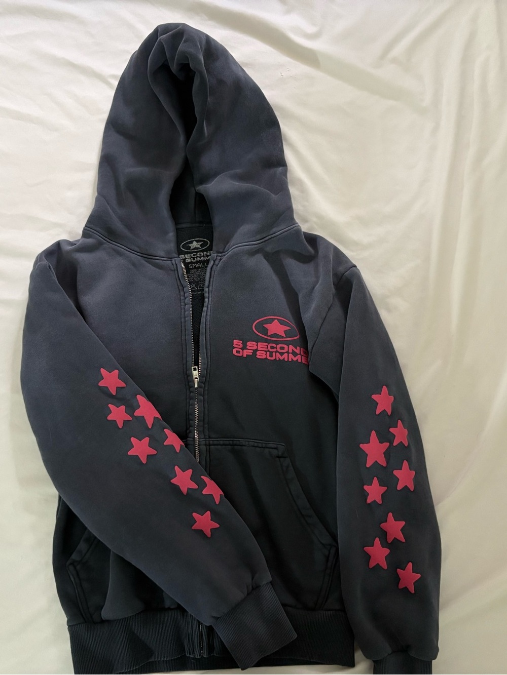 5 Seconds of Summer Zip-Up Hoodie
